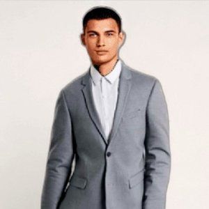 TOPMAN Skinny Fit Textured Suit Jacket 44R - 07/24